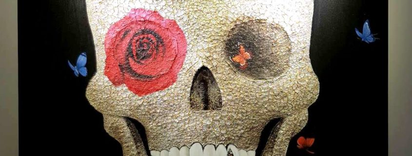 Arts et collections Skull, Original Creation, Heavy Texture